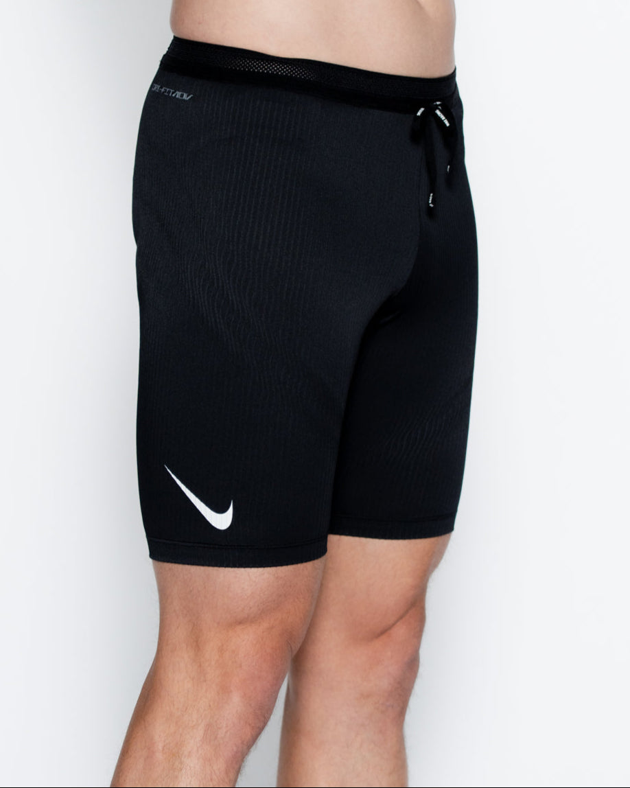 Mens Ribbed AeroSwift Half Tight