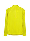 Mens Pace Flow Half Zip - Light Green
